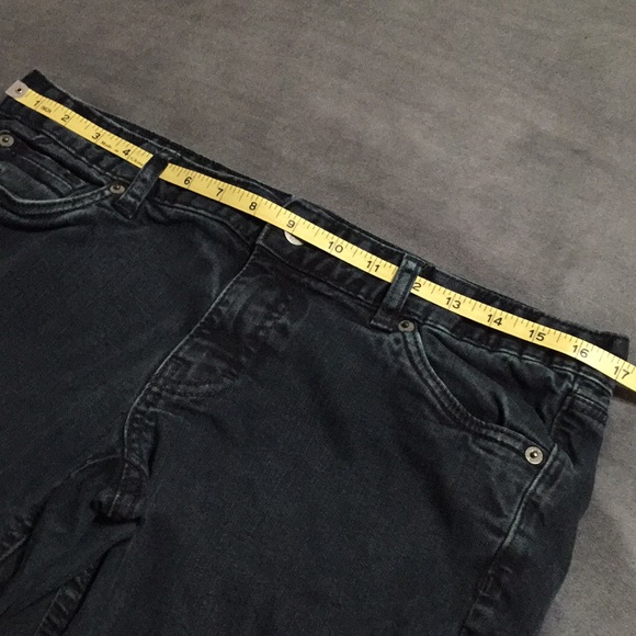 Faded Black Denim Jeans 8R - Picture 15 of 15